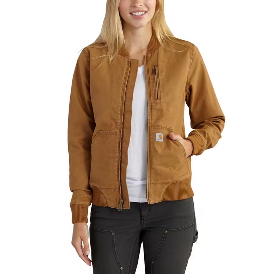 CRAWFORD BOMBER JACKET - CARHARTT B Photo