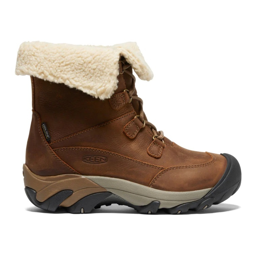 BETTY WATERPROOF SHORT BOOT - BROWN Photo