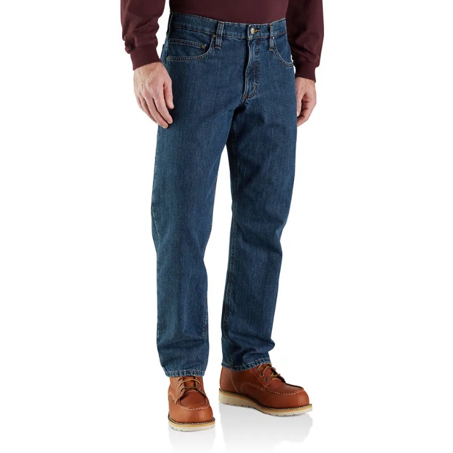 RELAXED STRAIGHT LINED JEAN - CANAL Photo