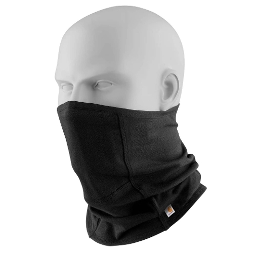 COTTON GAITER W/ FILTER-POCKET - BLACK Photo