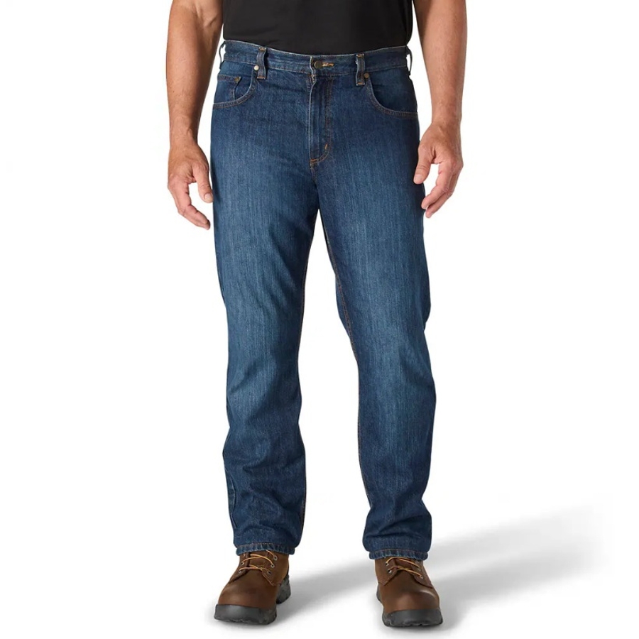 RELAXED STRAIGHT JEAN - DEEP CREEK Photo