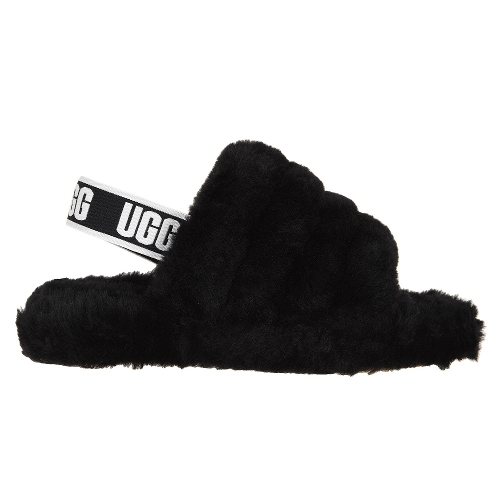 KIDS FLUFF YEAH SLIDE - BLACK Photo