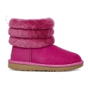 Kids Fluff Mini Quilted Boot