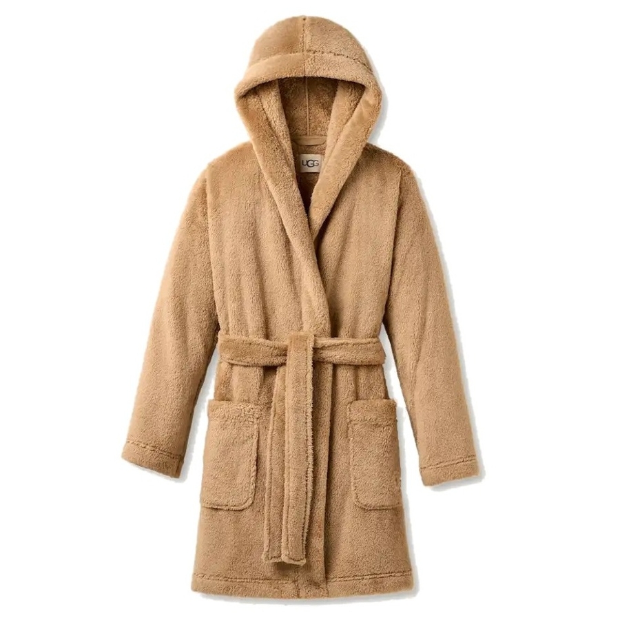 AARTI PLUSH ROBE - SAND Photo