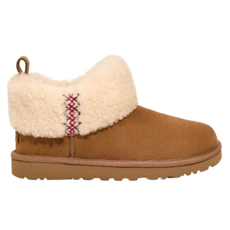 ULTRA MINI UGG BRAID - CHESTNUT Photo