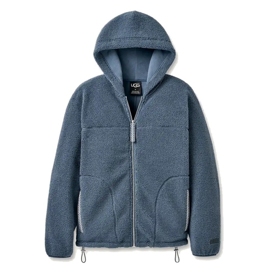 UGGBRAID FULL ZIP HOODIE - WAVEHERRIN Photo