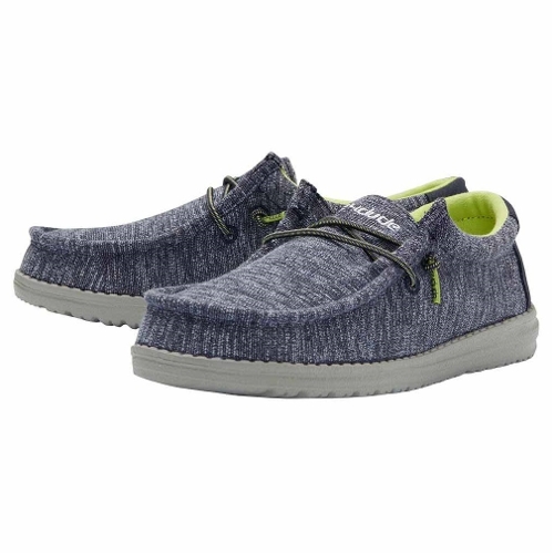 WALLY YOUTH STRETCH - NAVY Photo