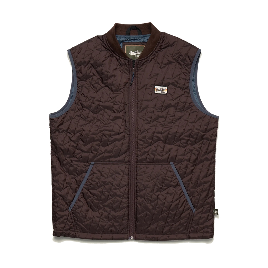VOLTAGE QUILTED VEST - BARK Photo