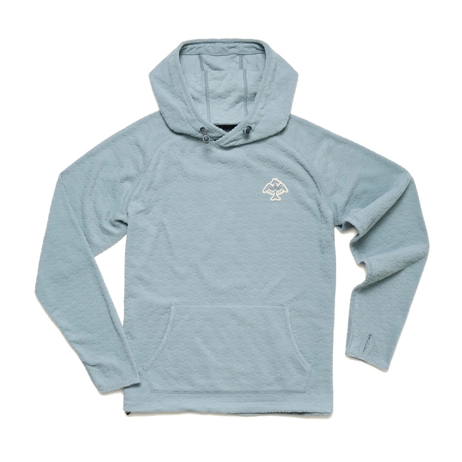 PALO DURO FLEECE HOODIE - IRON BLUE Photo
