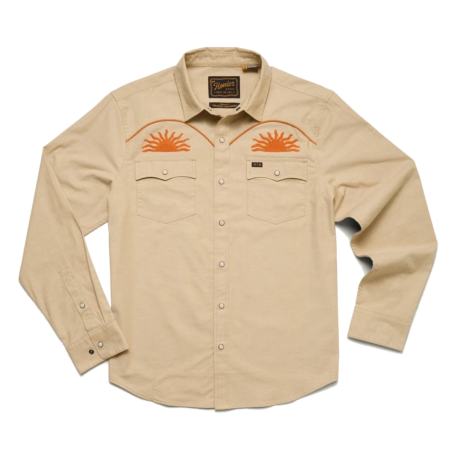 CROSSCUT DELUXE SNAPSHIRT - GOLD Photo