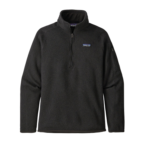 BETTER SWEATER 1/4 ZIP FLEECE - BLACK Photo