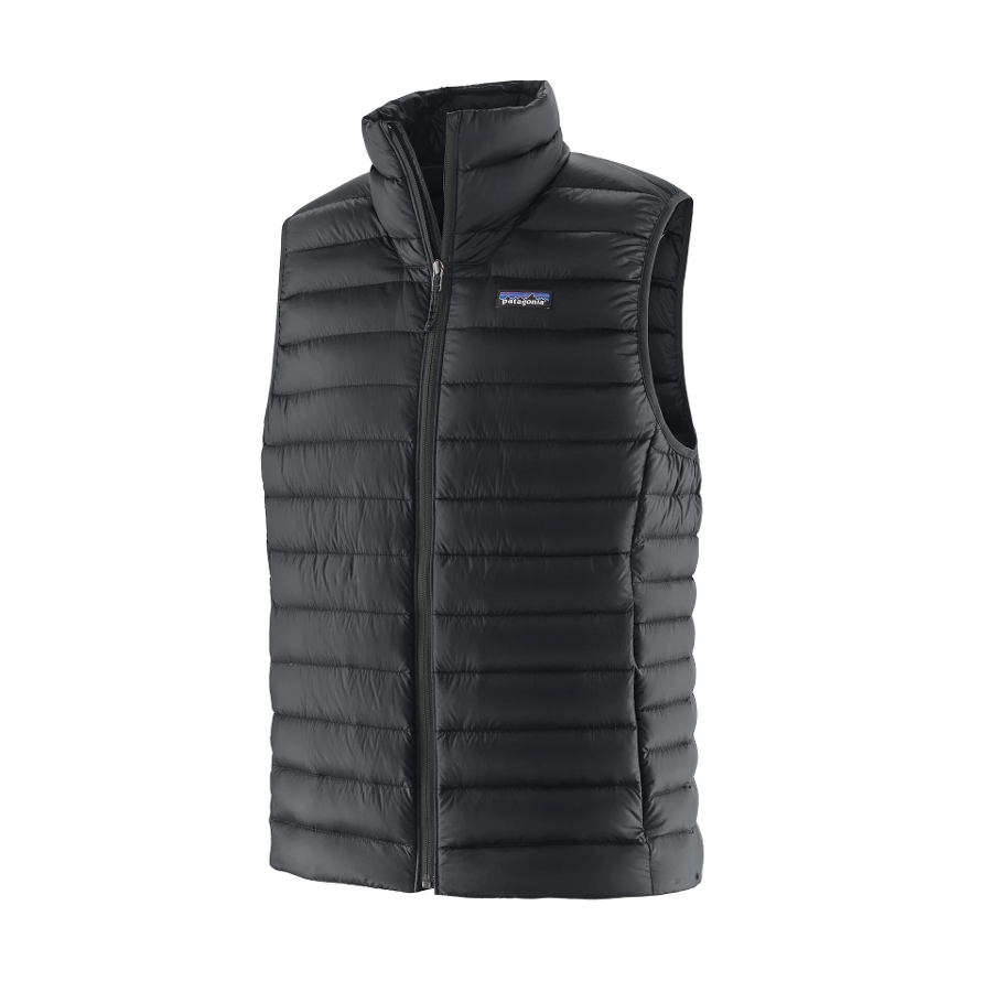 DOWN SWEATER VEST - BLACK Photo