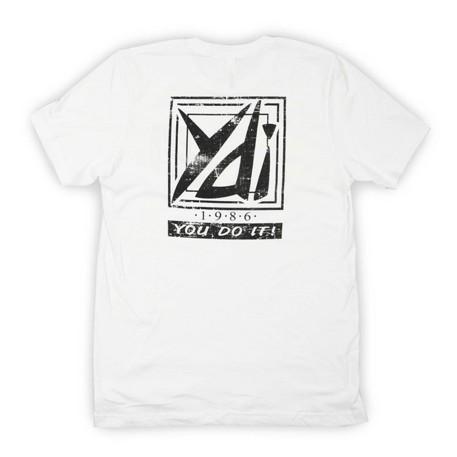 YDI VINTAGE SKATE S/S TEE - WHITE Photo