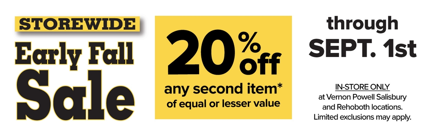 Shop Second Item Sale