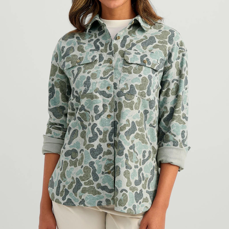 CHESAPEAKE KC PRINTED FLANNEL - CAMO Photo