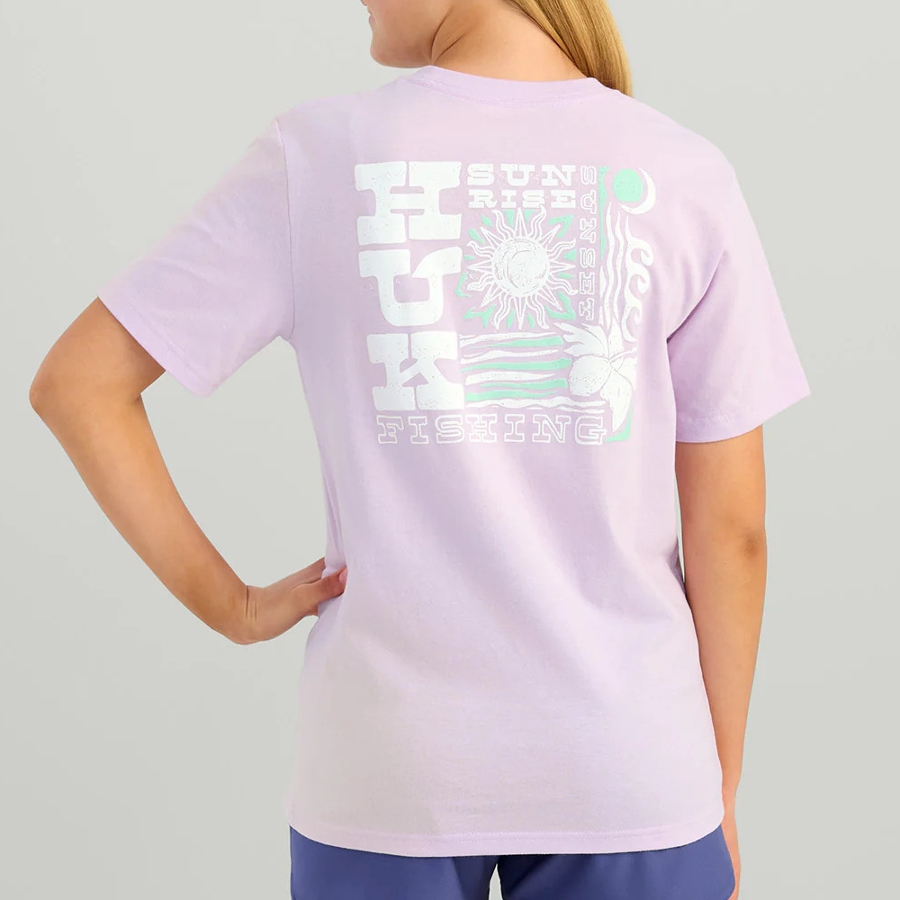 SUNSET SUNRISE SS TEE - ORCHID Photo