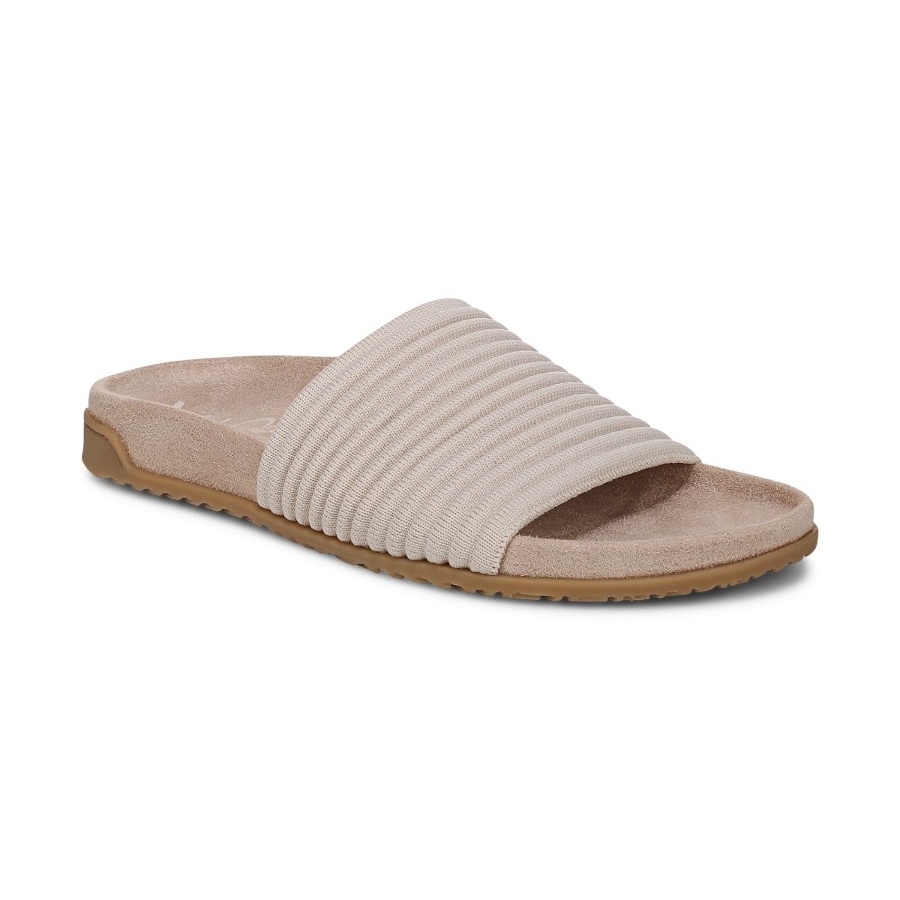 EVIE KNIT SLIDE - CREAM Photo
