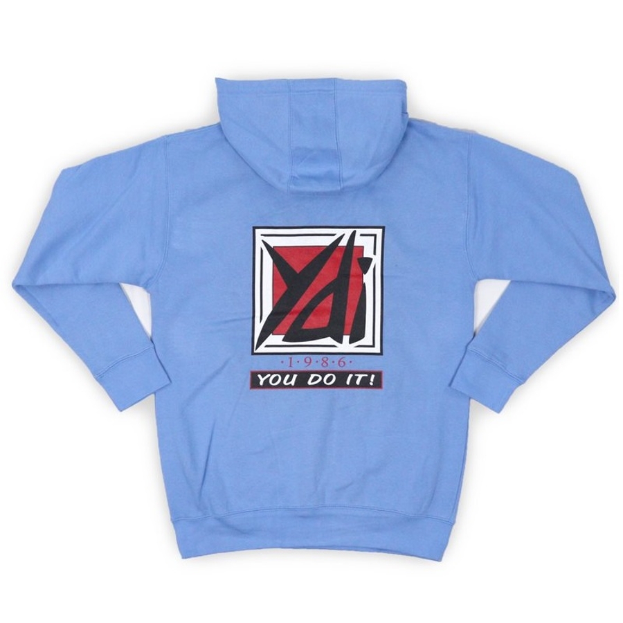 YDI SKATE HOODIE - Blue Photo