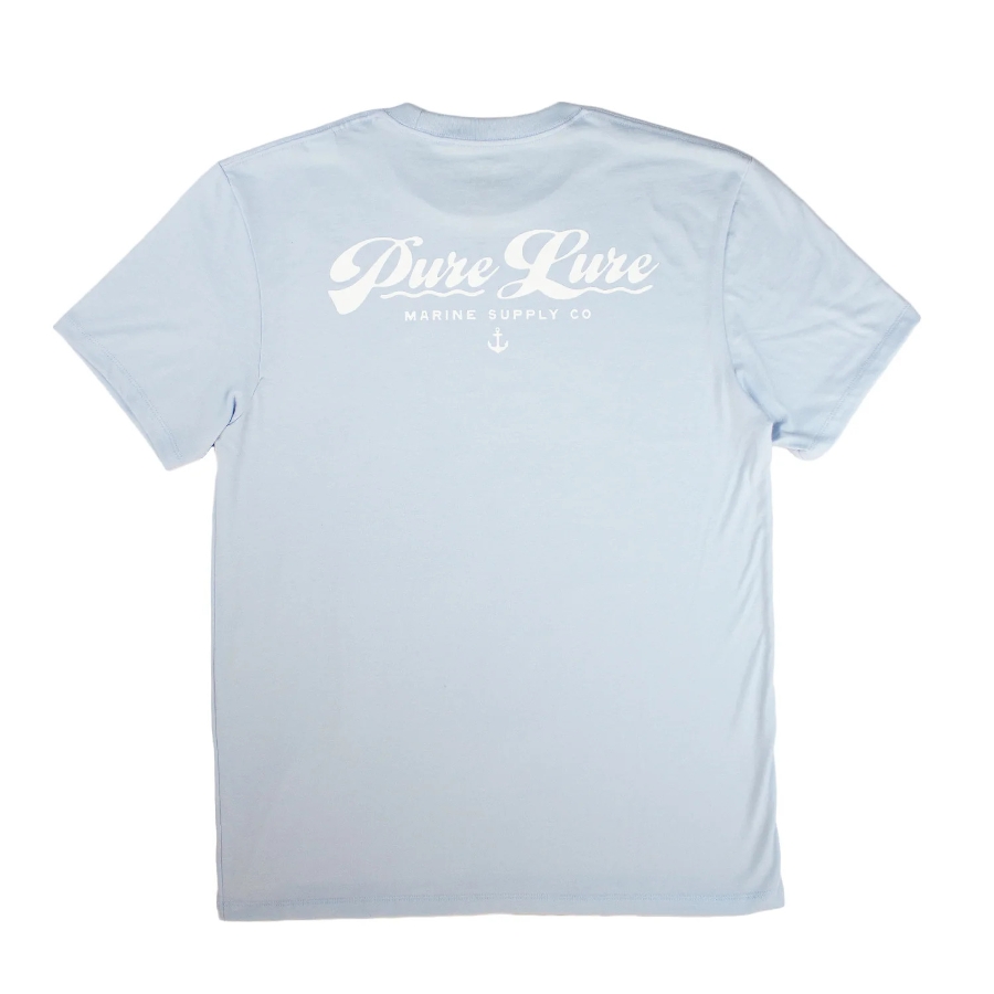 SEASCRIPT SS TEE - SKY Photo