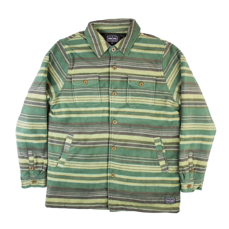 IAN POLAR FLEECE JACKET - SAGE Photo