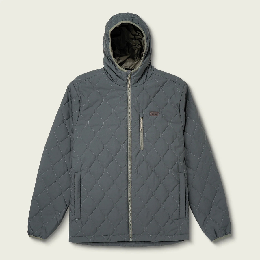BARNWELL PUFF JACKET - ASH Photo