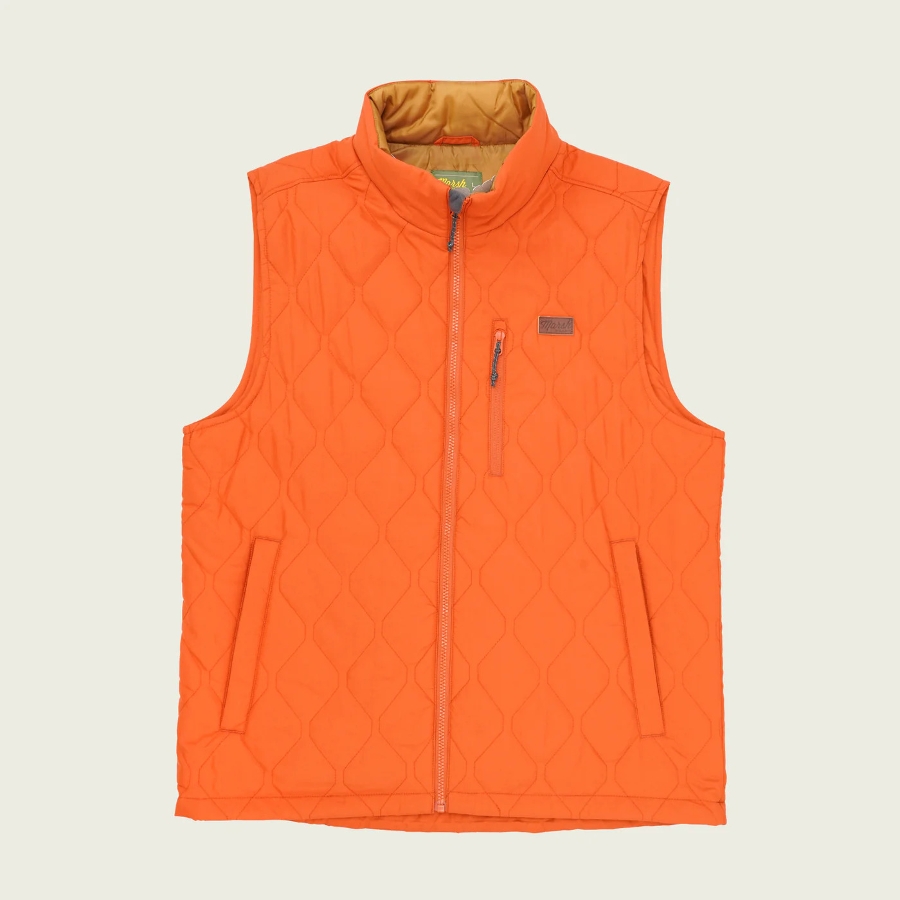 BARNWELL PUFF VEST - APRICOT Photo