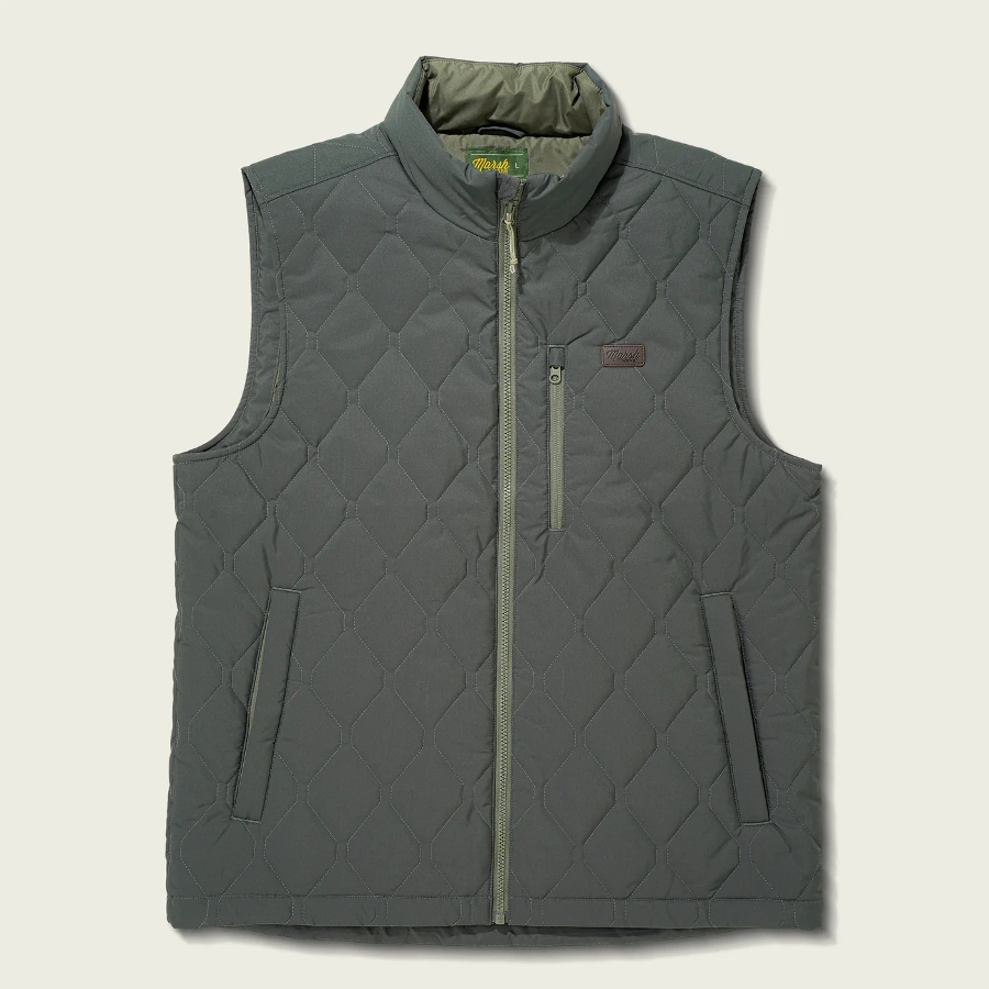BARNWELL PUFF VEST - ASH Photo