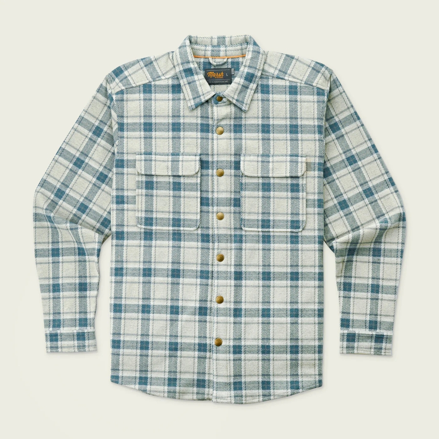 SEADRIFT OVERSHIRT - PELICAN Photo