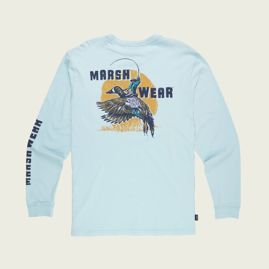 MALLARD RODEO LS TEE - CHAMBRAY Photo