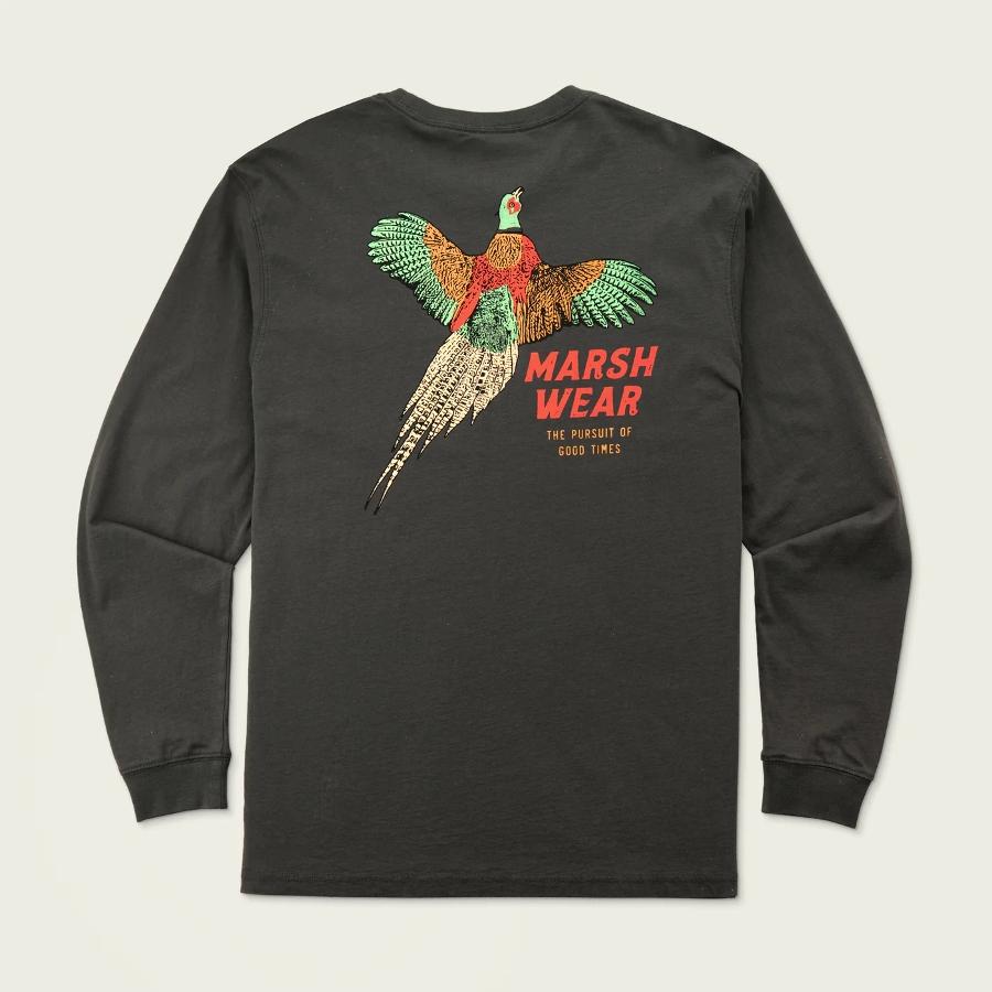 PHEASANT LS TEE - ASH Photo