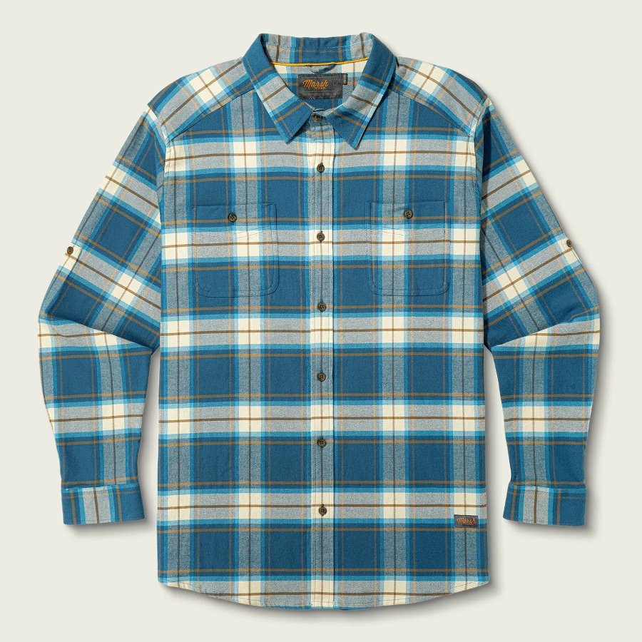 WESTERLY FLANNEL - TEAL Photo