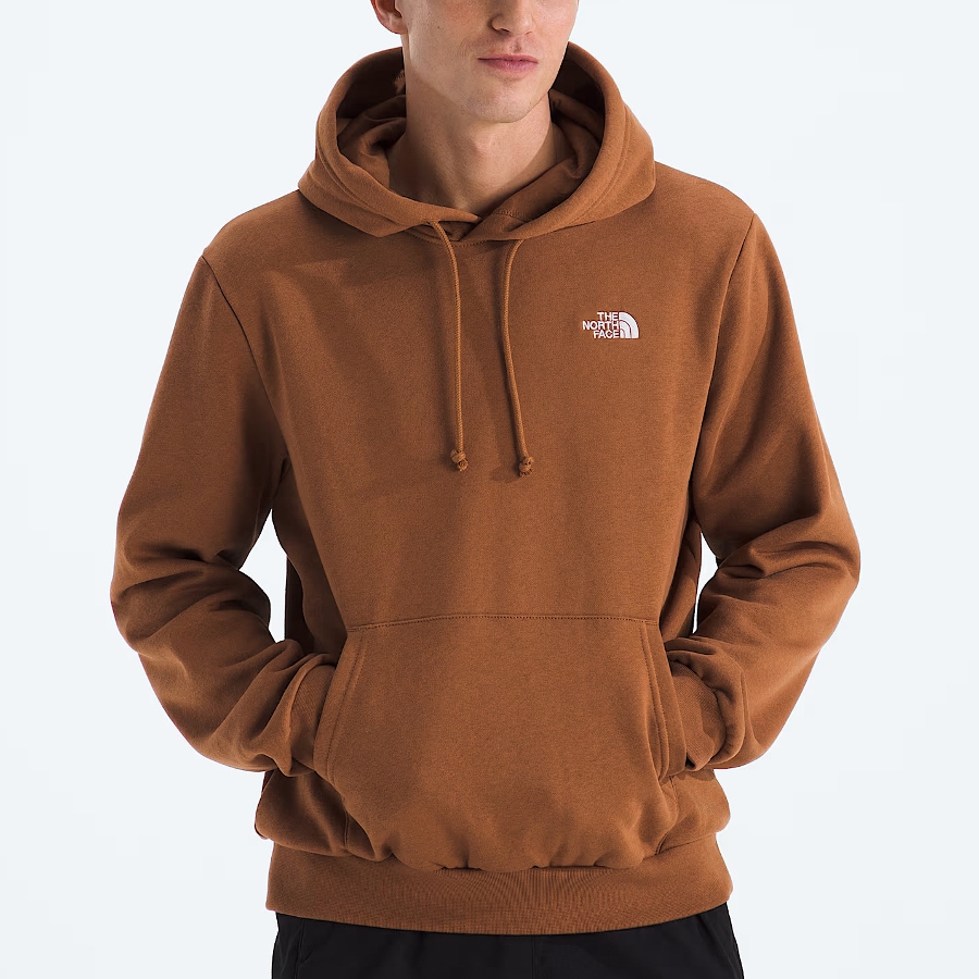 EVOLUTION SIMPLE DOME HOODIE - BURNTUMBER Photo