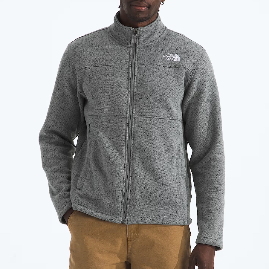 GORDON LYONS FULL-ZIP JACKET - MEDGY/WHT Photo