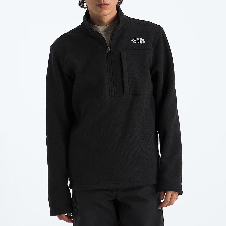 GORDON LYONS 1/4 ZIP - BLACK HTHR Photo