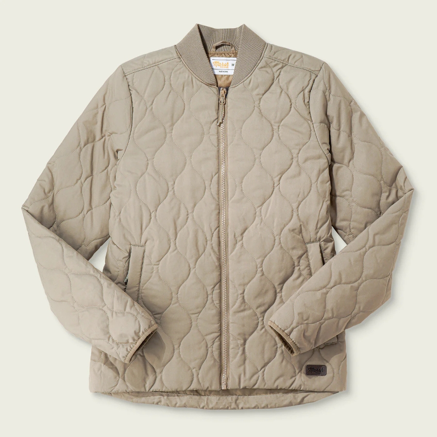 BARNWELL PUFF JACKET - CORIANDER Photo