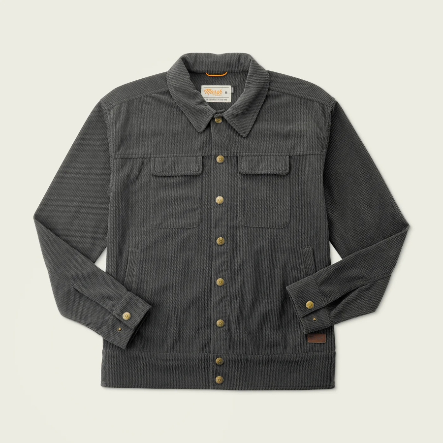 CAROLYN CORD JACKET - IRON Photo