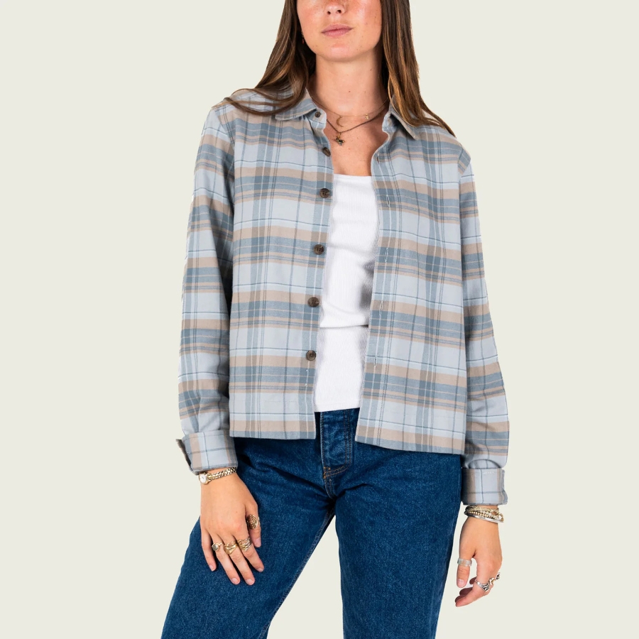 WESTERLY L/S FLANNEL - FOG Photo