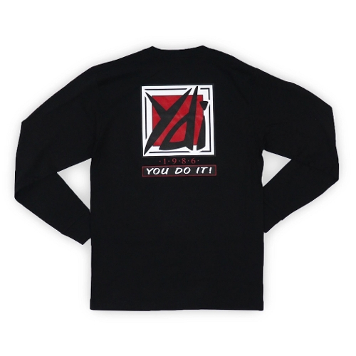 YDI SKATE L/S TEE - BLACK Photo