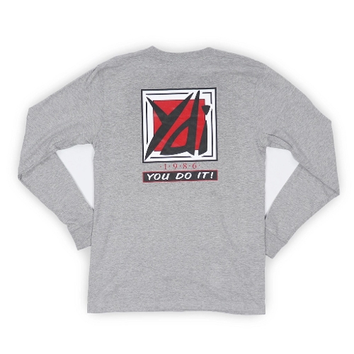 YDI SKATE L/S TEE - GREY Photo