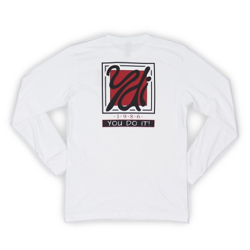 YDI SURF L/S TEE - WHITE Photo