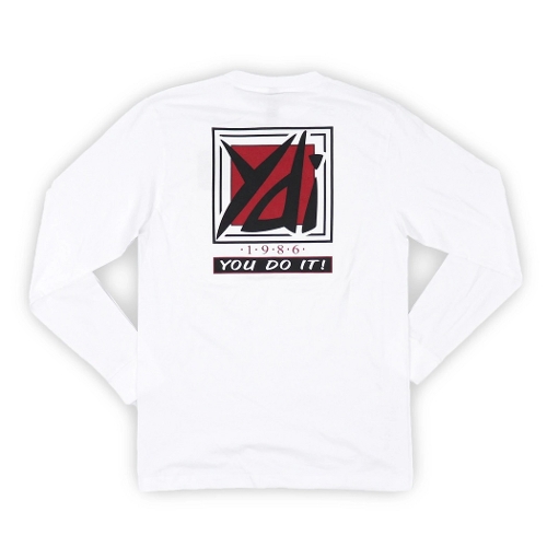 YDI SKATE L/S TEE - WHITE Photo