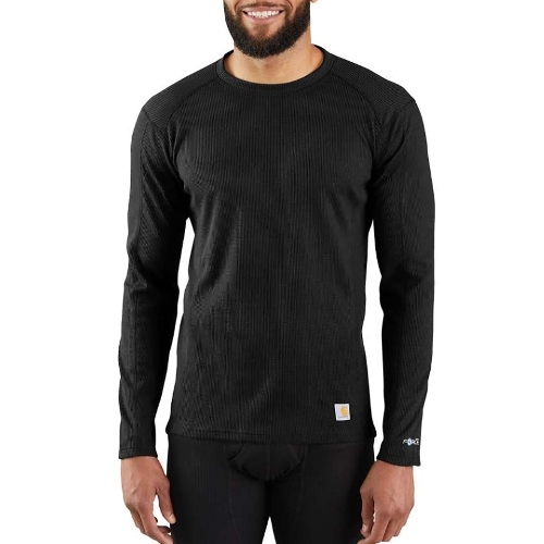 BASE FORCE MIDWT CLASSIC CREW - BLACK Photo