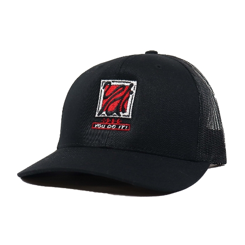 SURF EMB SNAPBACK TRUCKER - BLACK Photo