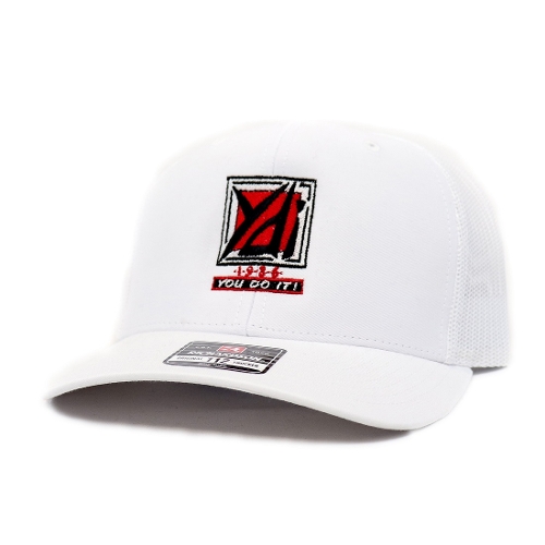 SKATE EMB SNAPBACK TRUCKER - WHITE Photo