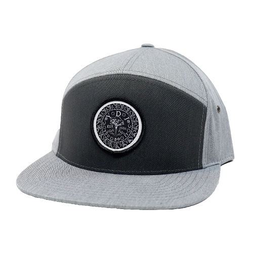 YDI VINTAGE 7 PANEL STRAPBACK - GREY Photo