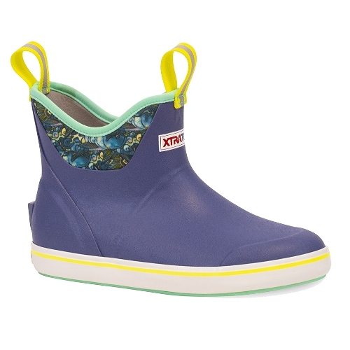 6 IN ANKLE DECK BOOT - Purple Photo